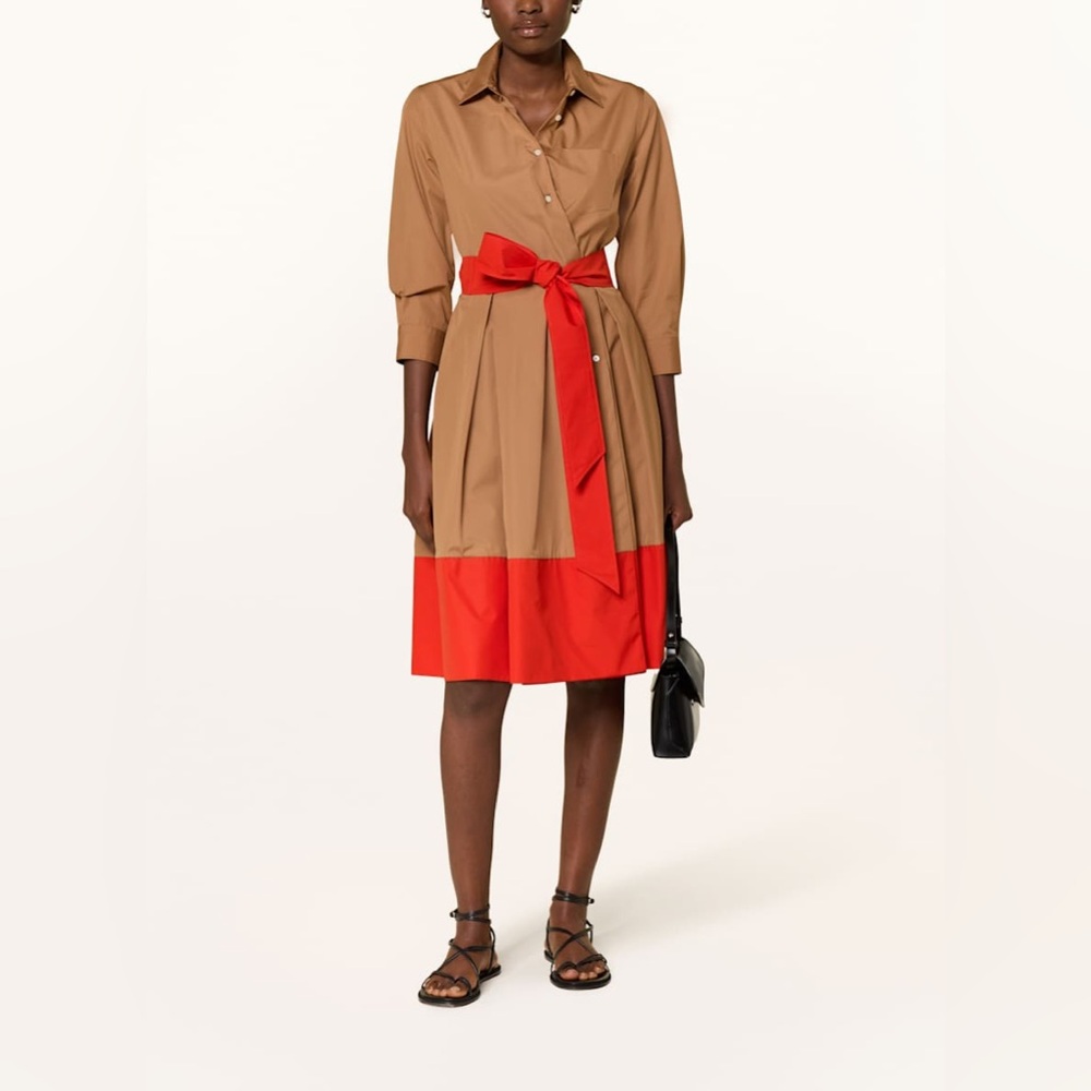 Sara Roka Elenat Cotton Poplin Dress